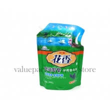 2Liter standing spout bag for liquid chemicals