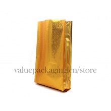 metallic shiny golden bag