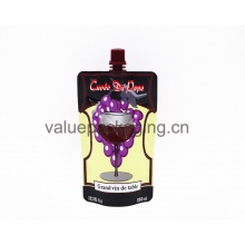 200ml spout doypack for red wine food grade