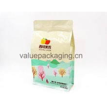 box bottom dry nuts zipperlock bag
