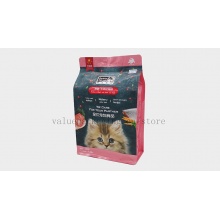 Matte finish block bottom standing bag for Dog food 2kg
