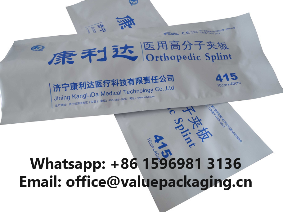 Aluminum-foil-pouch-fo-pharmaceutical-orthopedic-splint