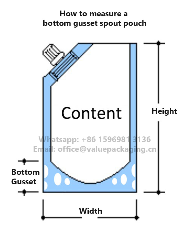 How-to-measure-bottom-gusseted-spout-pouch