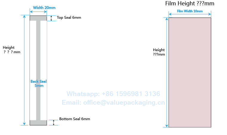 Sachet W20XH+BackSeal5mm
