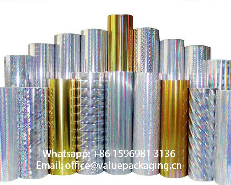 holographic-metallized-paper-rolls-standing