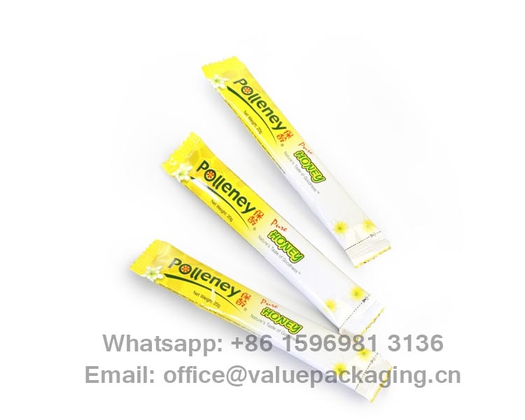 What’s the triplex foil laminate for honey stick packages