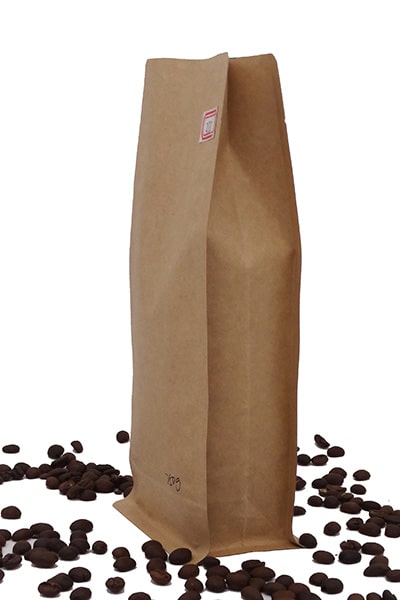 250g Long shape Kraft Paper box bottom Coffee sachet
