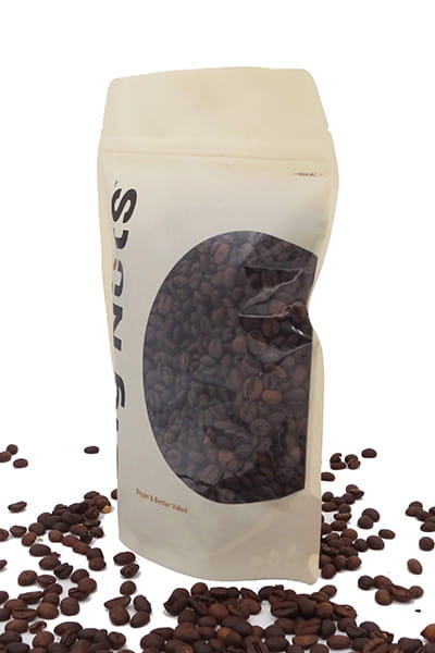 400g metal-free high barrier standup coffee doypack