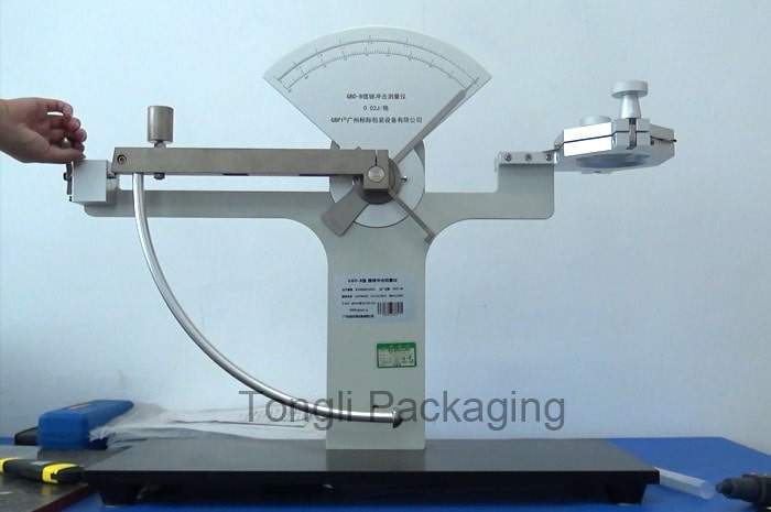 Burst Strength Test on PET/AL/LDPE Multilayer Laminate